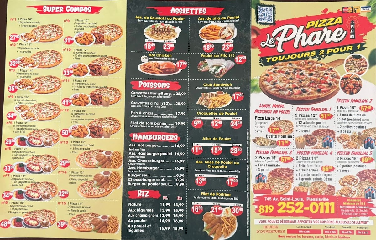 Menu Pizza Le Phare-7